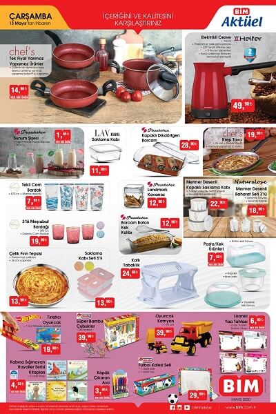 Bim Aktuel Urunler 8 Mayis 2020 Cuma Aktuel Katalogu Yemek Ogren